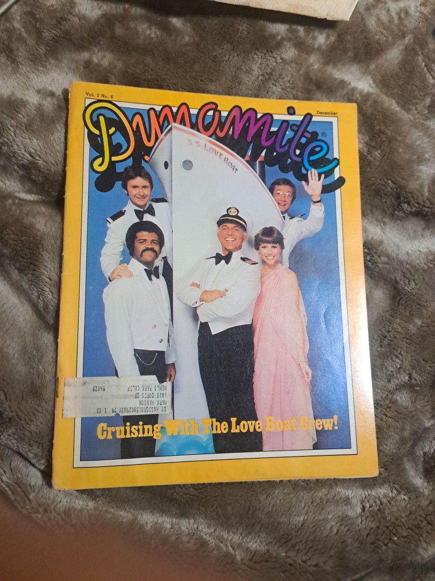 1979 Dynamite Magazine -The Love Boat Crew