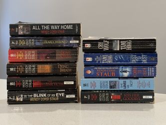 Lot of 11 Mystery / Thriller Paperback Books By Authors Wendy Corsi Staub (9) & Tami Hoag (2)
