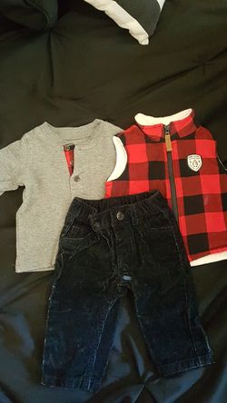 Baby boy Carter's pant set 3M