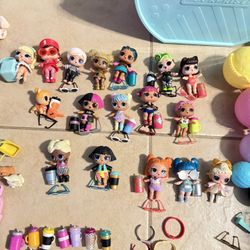 LOL Dolls And Accessories Lot 