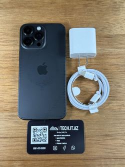 📱 iPhone 15 Pro Max | 256GB | Black Titanium | Unlocked (Any Carrier)