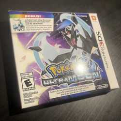 Limited Edition Pokemon Ultra Moon read description 