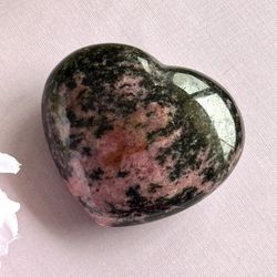 Rhodonite Heart 