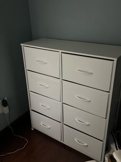 White dresser