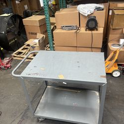Steel utility cart