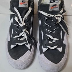 Nike Blazer Low Sacai Iron Grey Men`s Shoes Men`s Size 10- Nike Shoe