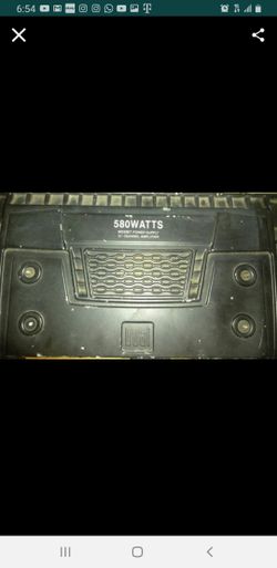 Dual amplifier 580watts