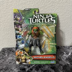 Nickelodeon Teenage Mutant Ninja Turtles Michelangelo Playmates 2014 TMNT New