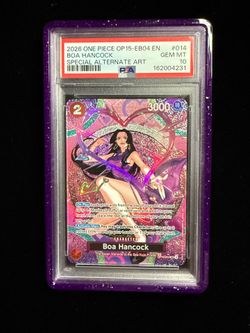 Boa Hancock (SP) OP15 EB04 014 Adventure on Kami's Island Special Alt Art PSA 10