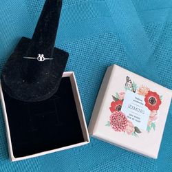 Gender Symbol Silver Ring Sz 9