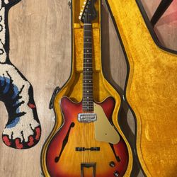 1966 Fender Coronado II with Rosewood Fretboard Sunburst