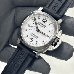 Panerai Luminor Marina White Dial Silver Steel 42mm Automatic Men Watch PAM01523 for Sale in Miami FL OfferUp