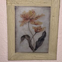 Tulip Panting Portrait 