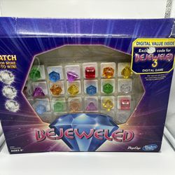 BEJEWELED 3 - The Gem Game by PopCap / Hasbro Board Game 2013 Open Box
