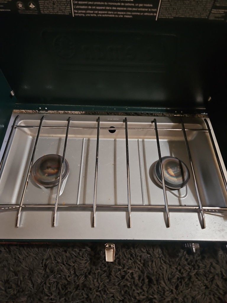 2-Burner Propane Stove Good For Camping ⛺