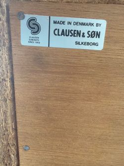 Authentic Mid-Century Modern Danish Sideboard / Credenza - Clausen & Søn