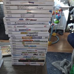 Wii Game Collection Not A Dollar