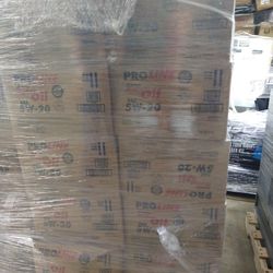 Proline all season 5w-20 &5w-30 motor oil $10 per gallon comes in boxes of 6 gallon minimum 6-gallon