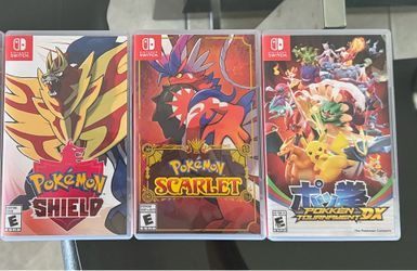 Nintendo Switch Video Games (Scarlet Pokemon is available)