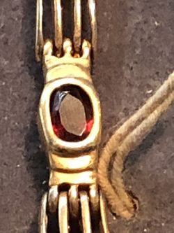 Bracelet with genuine stones