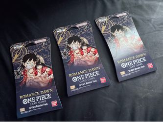 One Piece OP-01 Romance Dawn Booster Packx1 Blue Bottom Wave 1