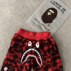 Red Bape Shorts 