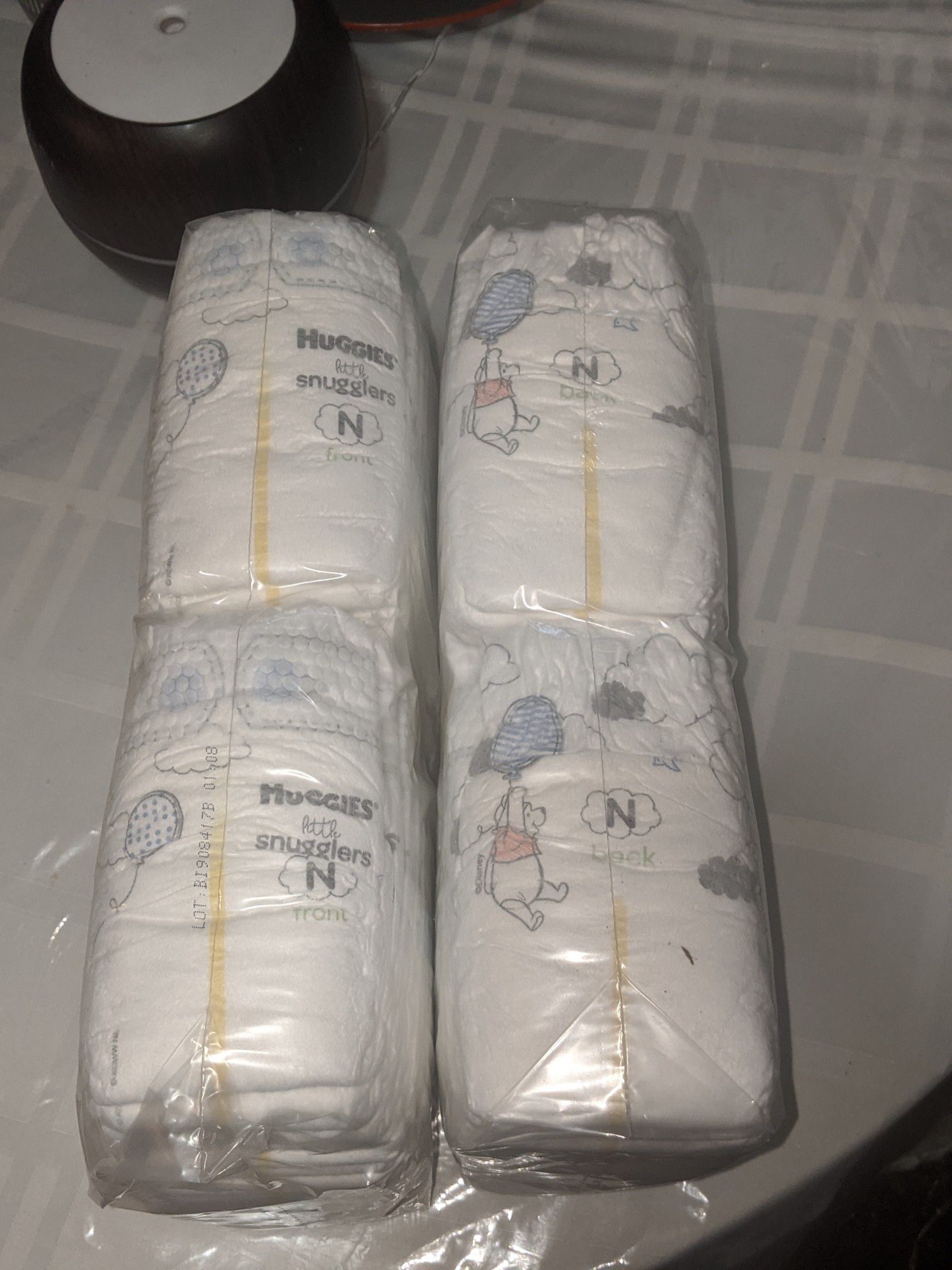 $10 Two 40x2=80 Newborn diapers for $10 dollars