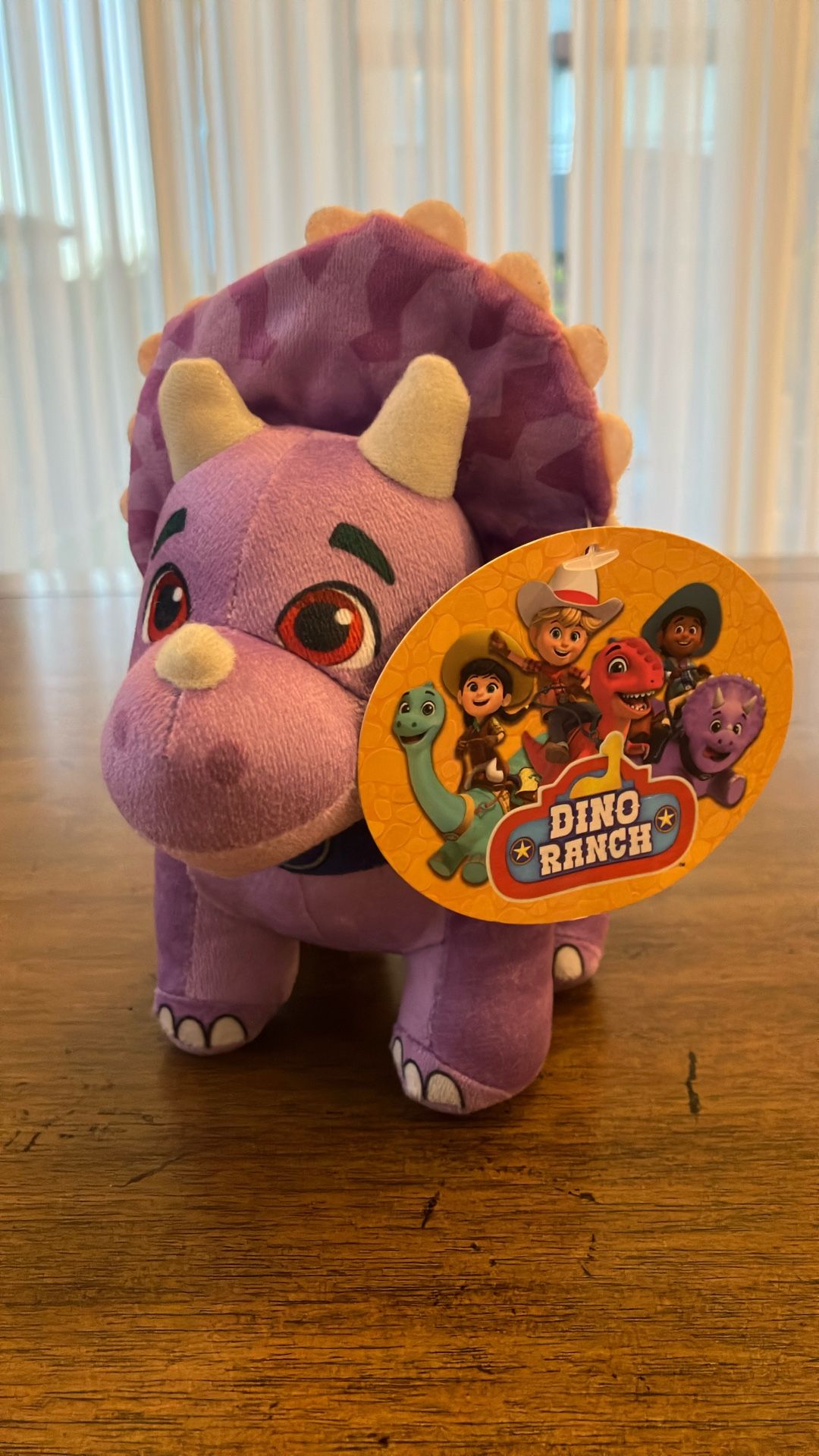 New Dino Ranch: Quack the Triceratops Plush