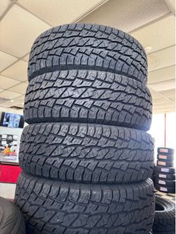 📲✅265/70/16 vendo set de llantas nuevas arroyo at