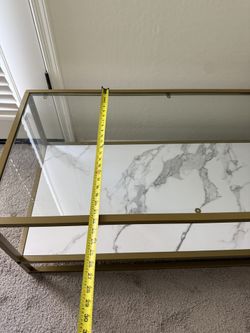 Beautiful Gold Coffe Table $40