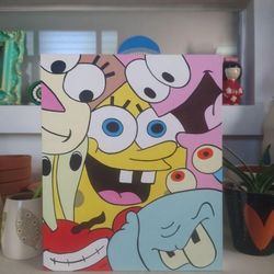 SpongeBob SquarePants Crew Painting 