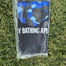 new bape tea in blue 