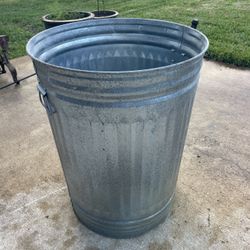 31 Gallon Galvanized Can 