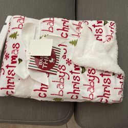Baby’s First Christmas Thro Blanket.