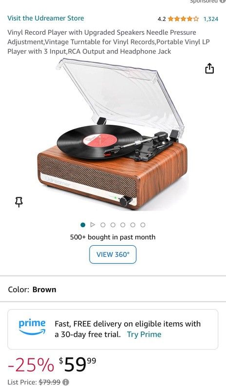 Bluetooth Record Player