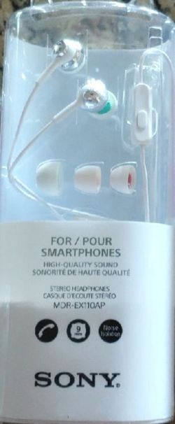 Wired in Ear earbud headphones w/in_biult Microphone