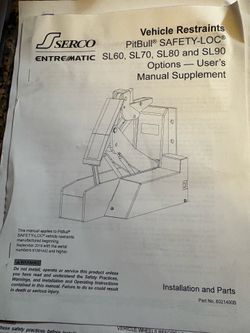 Serco tractor trailer restraints pitbull safety-loc