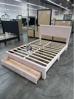 New FULL BED FRAME WITH MATTRESS