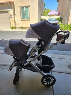 Uppababy double stroller