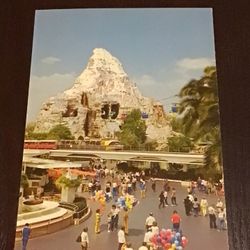 2 Vintage Disneyland Postcards Matterhorn Mountain Brand New Unused Super Rare and Very Hard To Find $20 OBO