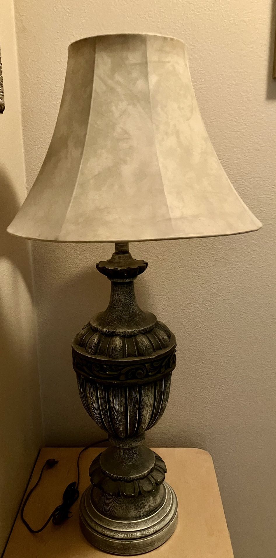 Beautiful Large Sturdy Heavy Table Lamp