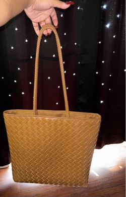 Tan Tote Bag