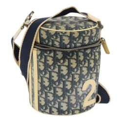 Christian Dior Trotter Canvas Shoulder Bag 