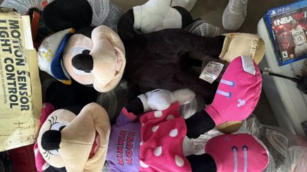 Mickey And Minnie Stuffies