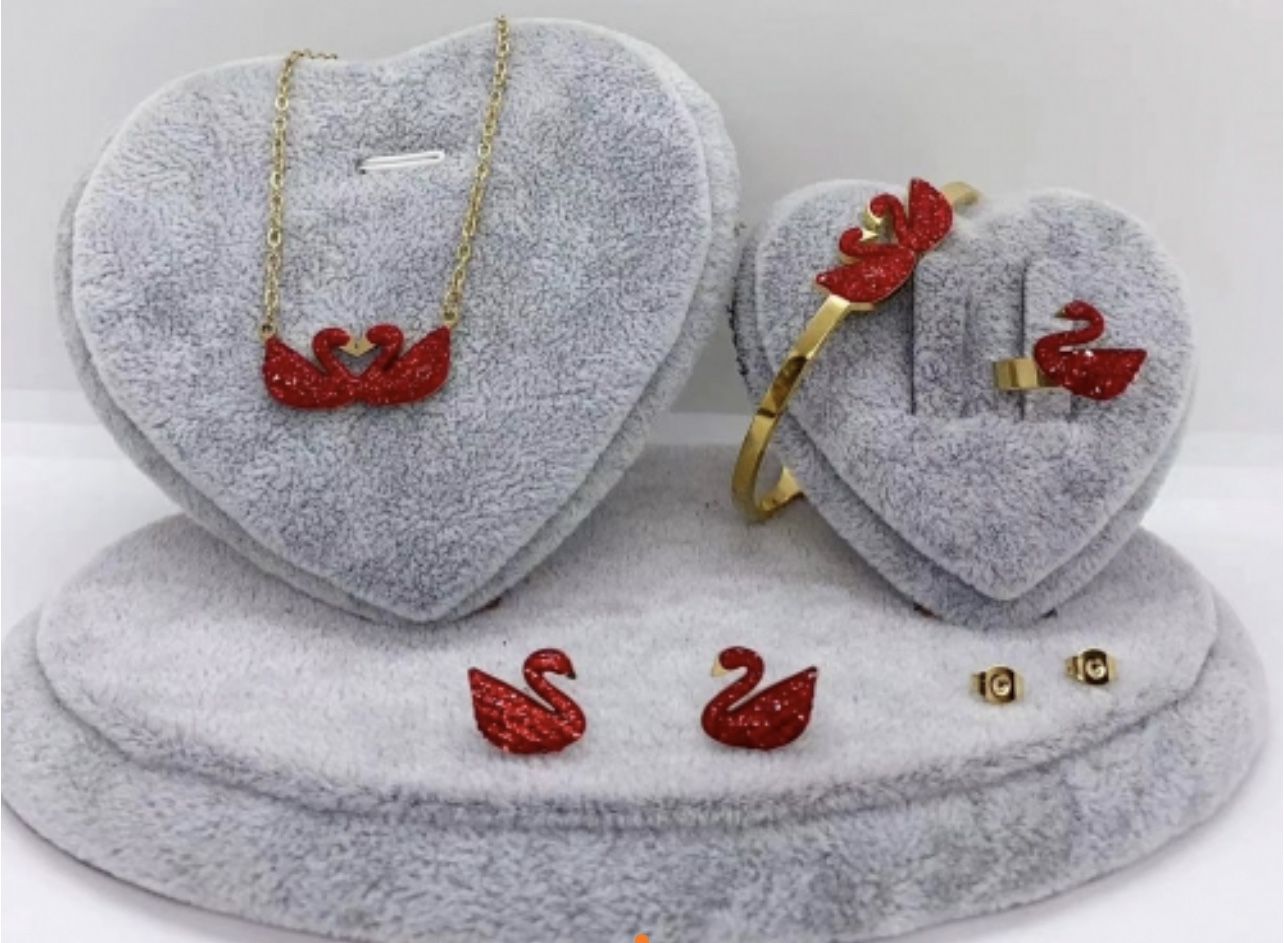 Omg Look At This Cute Set With The Red Color 🥰😉😉