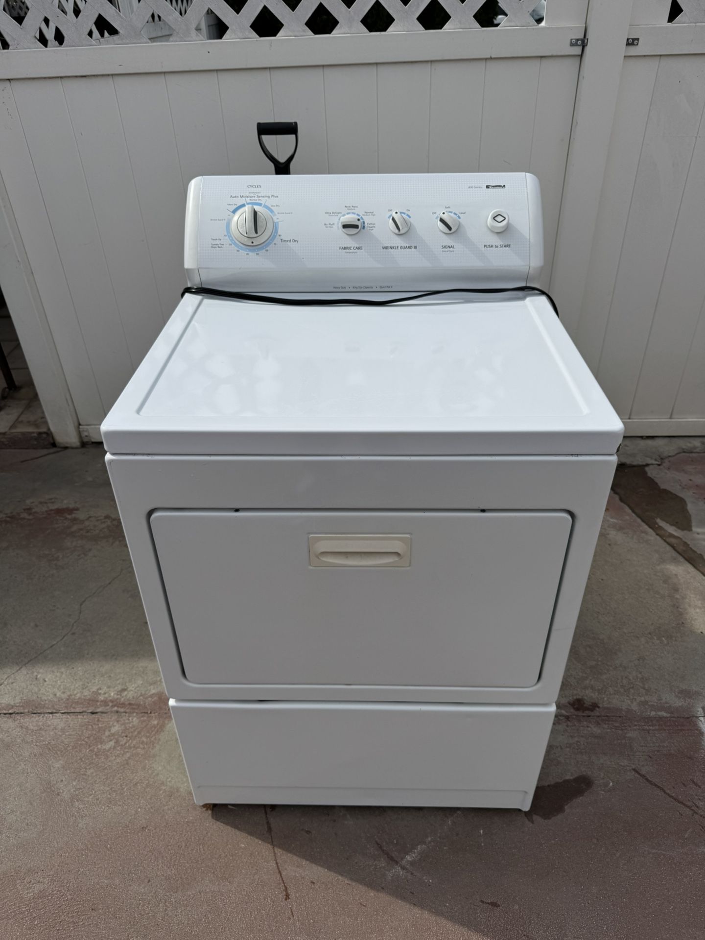 Kenmore Gas Dryer Extra Large Capacity Heavy Duty