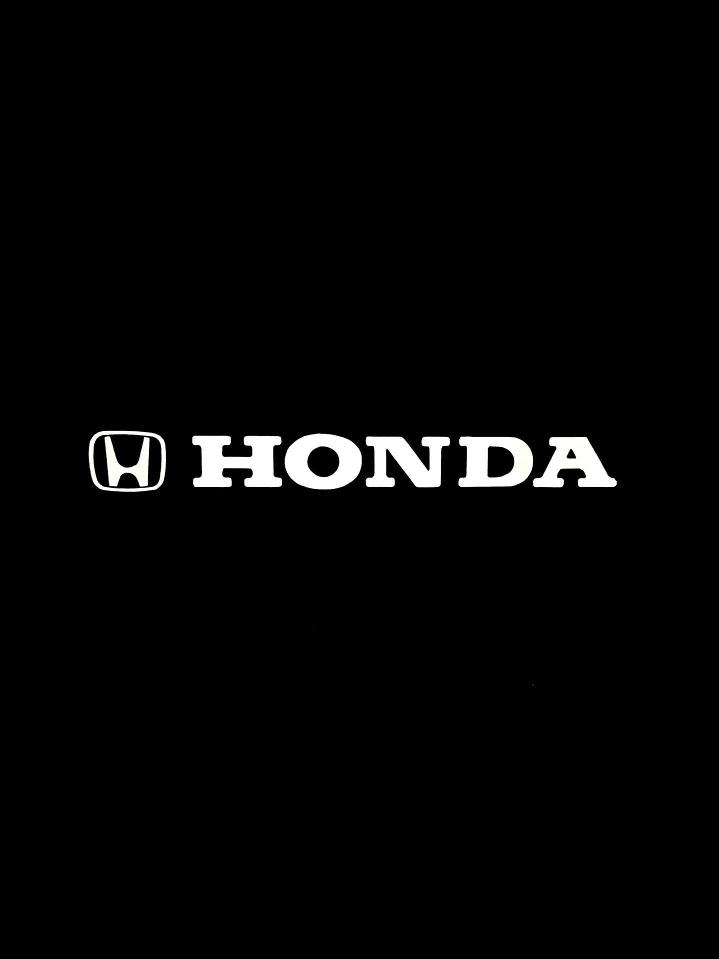 White Vinyl Decal 2” X  6”