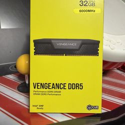 Corsair VENGEANCE® 32GB (2x16GB) DDR5 DRAM 6000MT/s CL36 Memory Kit — Black