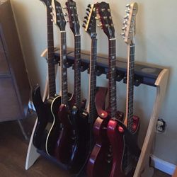 6 Guitar Rack Stand 