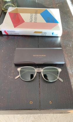 Oliver People’s Fairmont Champagne/Green Mint Condition
